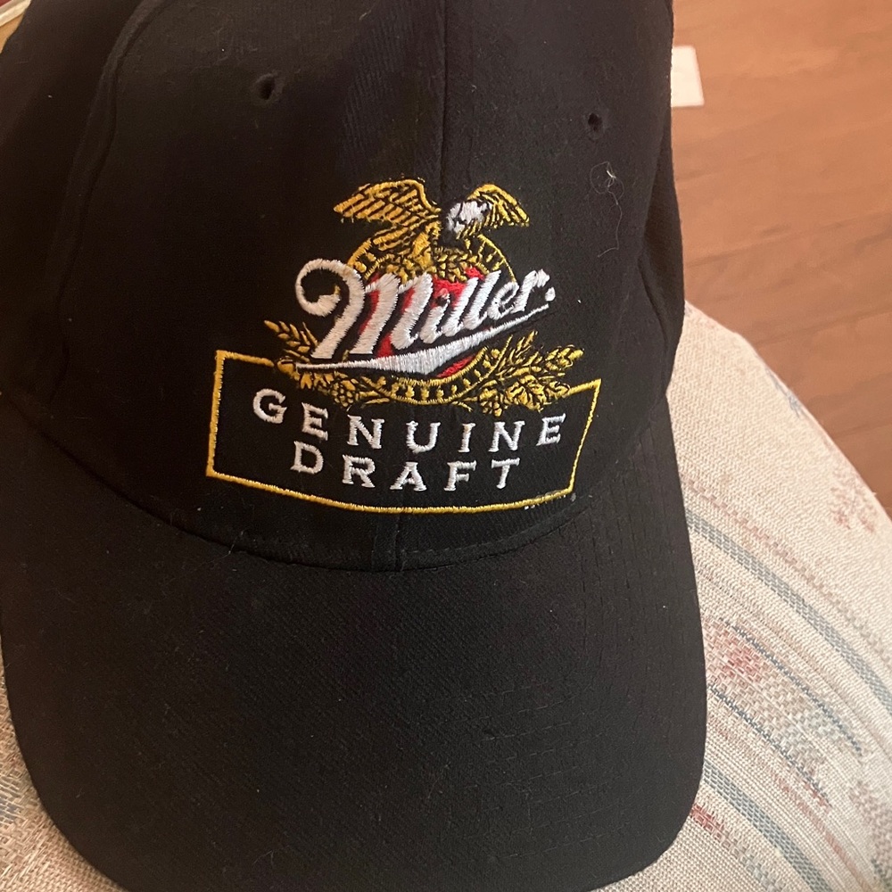 Miller Genuine Draft Black Cap
